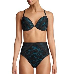 No Boundaries Bikini Swimsuit T-Back Strap Back